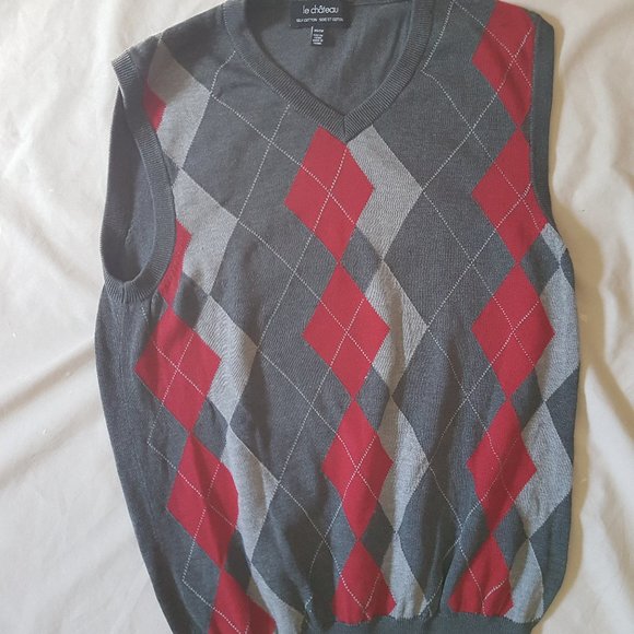 Le Chateau XS Plaid Vest - Picture 1 of 3